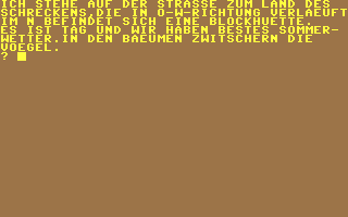 Screenshot for Adventure - Das Schreckensland
