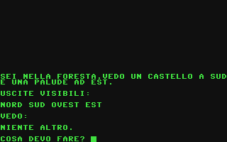 Screenshot for Avventura - Sibilla