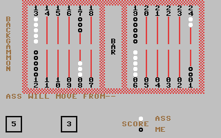 Screenshot for Backgammon