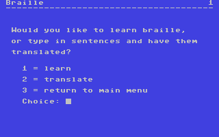 Screenshot for Braille
