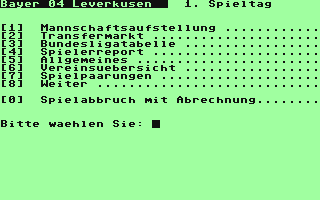 Screenshot for Bundesliga 85/86