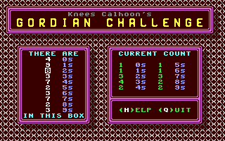 Screenshot for Calhoon's Gordian Challenge