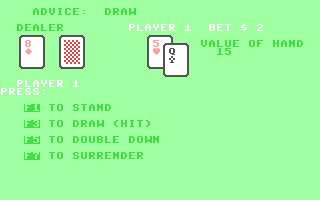 Screenshot for Casino Blackjack