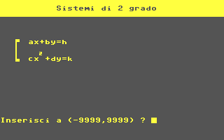 Screenshot for Computer Insegna - Algebra 2 - Secondo Volume