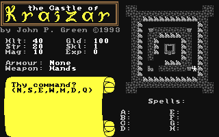 Screenshot for Castle of Kraizar, The