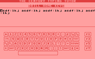 Screenshot for Century Typing Tutor, The
