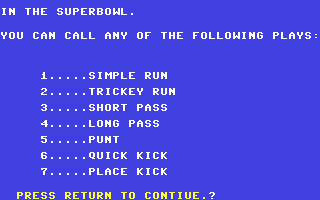 Screenshot for Dallas Cowboy Championship Football