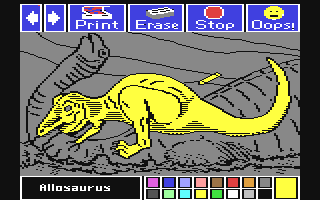 Screenshot for Electric Crayon Deluxe, The - Dinosaurs Are Forever