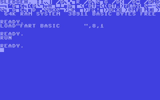 Screenshot for Fart BASIC