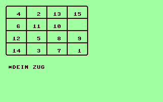 Screenshot for Fifteen Puzzle