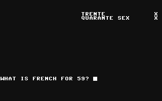 Screenshot for French Numbers