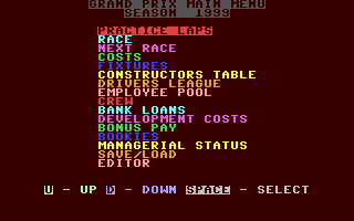 Screenshot for Grand Prix Manager