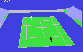 Screenshot for International 3D Tennis
