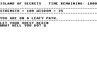 Screenshot for Island of Secrets