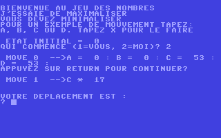 Screenshot for Jeu des Nombres