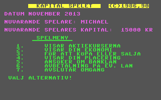 Screenshot for Kapitalspelet