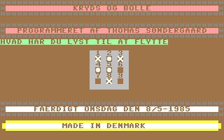 Screenshot for Kryds og Bolle
