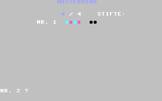 Screenshot for Mastermind