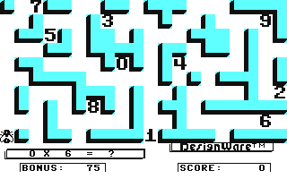 Screenshot for Math Maze