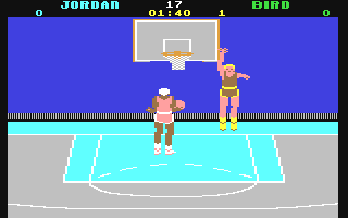 Screenshot for Michael Jordan vs Larry Bird - One On One