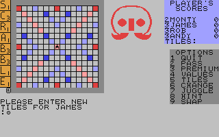 Screenshot for Monty Plays Scrabble