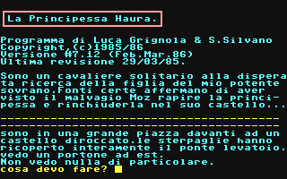 Screenshot for Principessa Haura, La