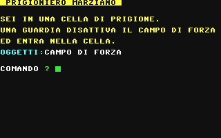 Screenshot for Prigioniero Marziano
