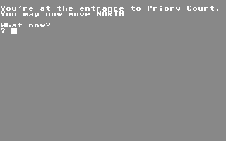 Screenshot for Phantom of Priory Court, The