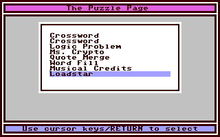 Screenshot for Puzzle Page #071, The
