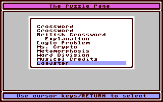 Screenshot for Puzzle Page #073, The