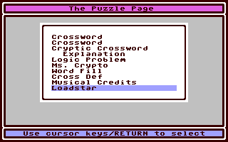 Screenshot for Puzzle Page #083, The