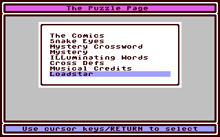 Screenshot for Puzzle Page #106, The