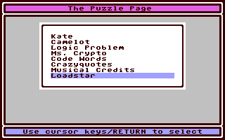 Screenshot for Puzzle Page #108, The