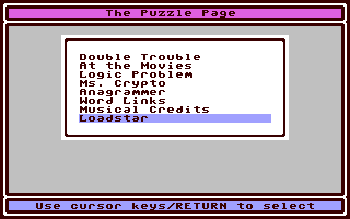 Screenshot for Puzzle Page #123, The