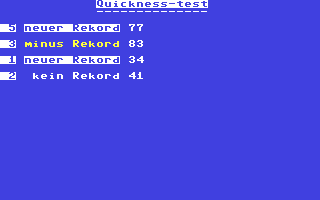 Screenshot for Quickness-Test