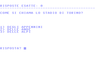 Screenshot for Quiz sul Gioco del Calcio