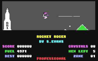 Screenshot for Rocket Roger