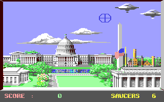 Screenshot for Saucer Attack!