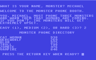 Screenshot for Save the Monsters