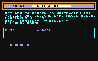 Screenshot for Schlagfertigheit