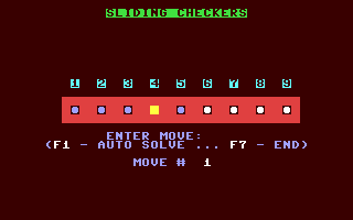 Screenshot for Sliding Checkers