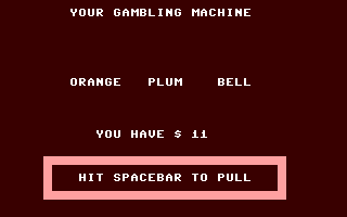 Screenshot for Slot Machine Version I