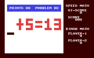Screenshot for Speed/Bingo Math