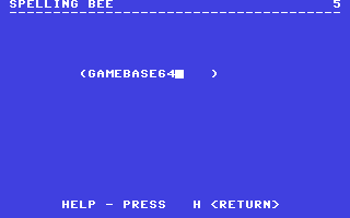 Screenshot for Spelling Bee