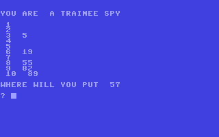 Screenshot for Spy Q Test