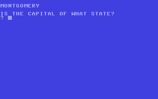 Screenshot for States & Capitals Tutor