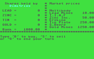 Screenshot for Stock Market