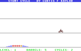 Screenshot for Stunt Cycle