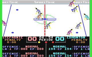 Screenshot for Superstar Ice Hockey