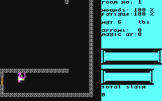 Screenshot for Temple of Apshai, The